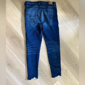 American Eagle Outfitters High Rise Jeans - Dark Blue